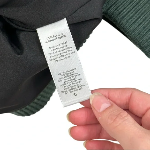 Beyond Yoga Sherpa Shell Off The Grid Bomber Jacket Womens XL - Picture 3 of 5